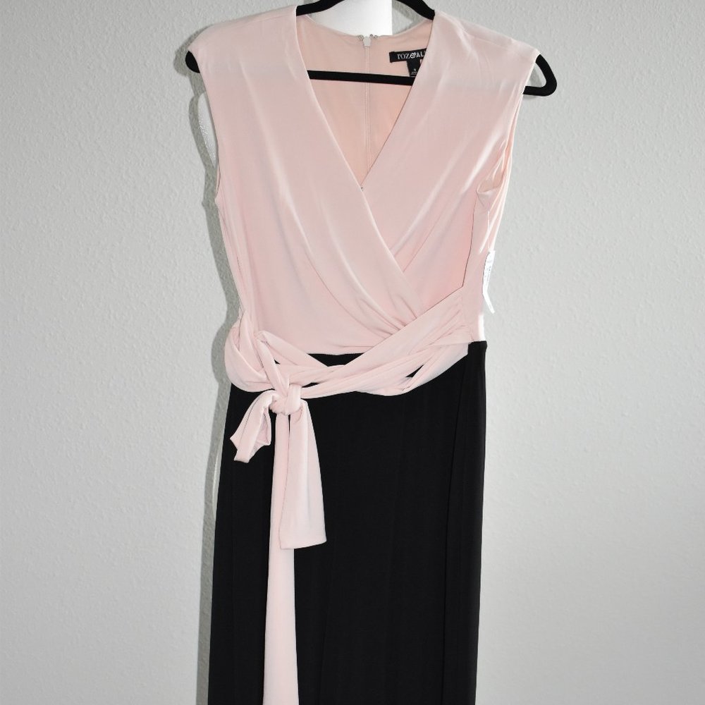 NWT DRESS BARN WIDE LEG JUMPSUIT PETITE SZ 6